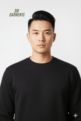 LEFTIES MENS Basic black Sweatshirt - Smgarment's